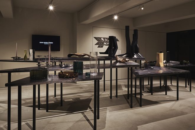 Zaha Hadid + Karimoku Furniture 合作设计的家具系列