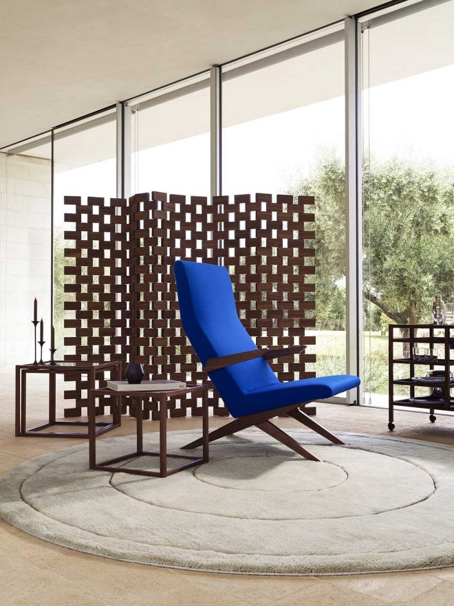 Bodil Kjaer 设计的 3 件作品加入 Cassina 家具系列