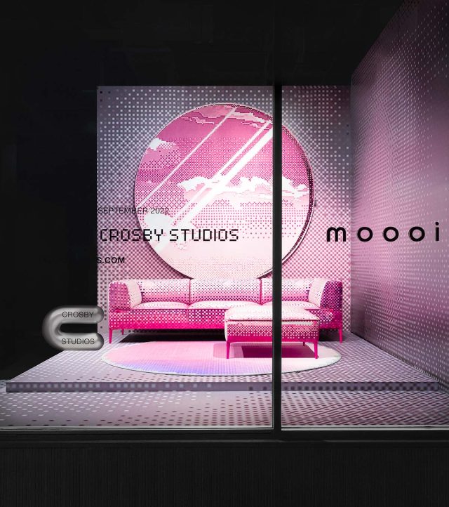 Crosby Studios 的 Moooi 展览：像素变得真实