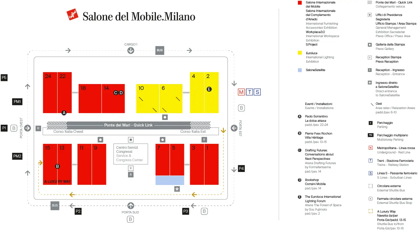 展区是如何分布与规划的?- 读懂2026米兰家具展的“隐藏逻辑”
