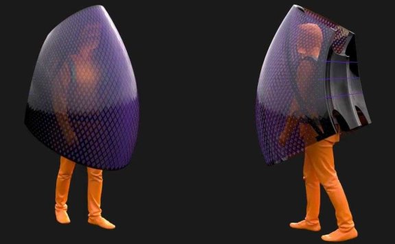 中国建筑师设计了可穿戴盾牌来防范冠状病毒爆发