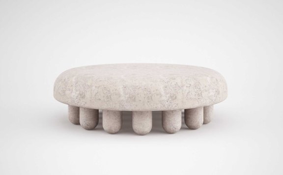 为二十七工作室设计的矮胖咖啡桌