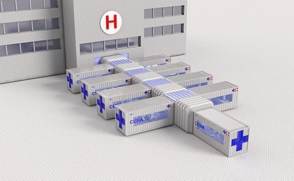 意大利设计师设计「集装箱」作为临时重症舱来应对疫情