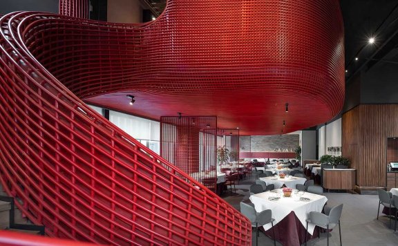 北京IN•X屋里门外设计公司设计的大鸭梨烤鸭店