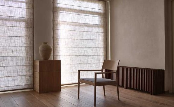 Mokkō为阿姆斯特丹的住宅设计现代日式客厅