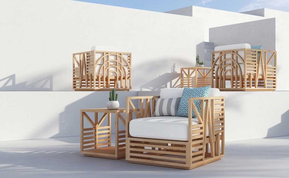 Calamus Duo合并了图形设计和家具设计