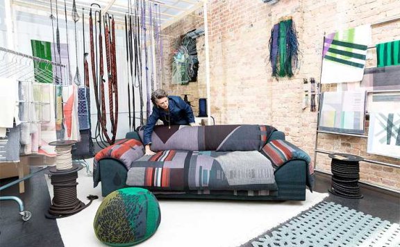 Vitra首次亮相海拉·琼格里乌斯(Hella Jongerius)的Vlinder沙发