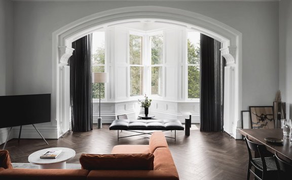 哥特式风格的庄园的室内翻新设计