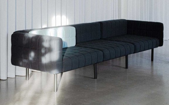 由Bjarke Ingels集团制作的普通座椅Voxel沙发