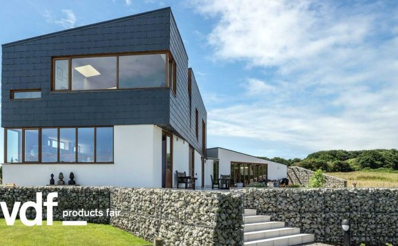 Cupa Pizarras在VDF产品博览会上推出了三种板岩立面系统