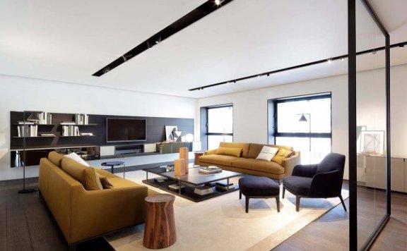 意大利家具高端品牌:Poliform,重塑米兰展览厅的风格