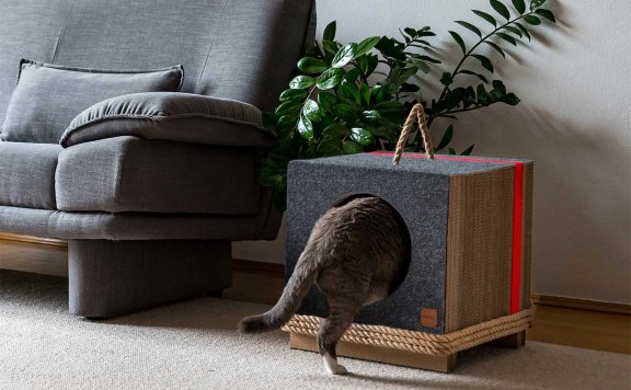 Mioou:由建筑师设计的现代猫咪家具