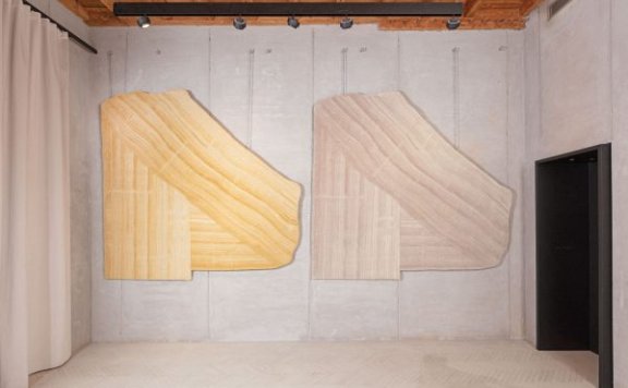 SABINE MARCELIS为CC-TAPIS设计的STROKE地毯系列