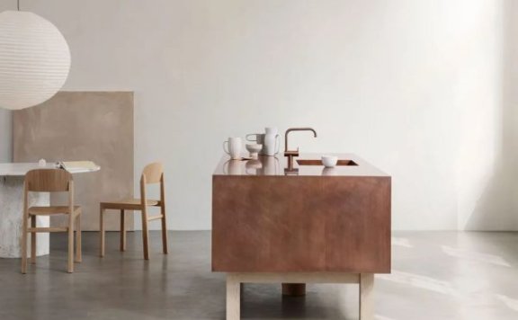 丹麦公司GardeHvalsøe展示了“带框架”的新厨房家具