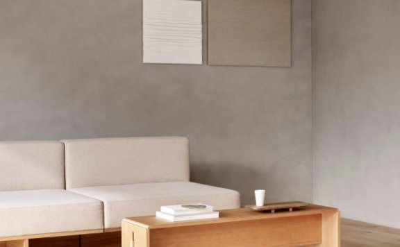 丹麦家具品牌:CECILIE MANZ为TAKT设计的夹板咖啡桌