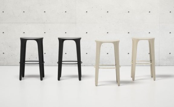 HBF和Jonathan Yoshida Rowell合作设计的Jueki凳子系列呼应自然