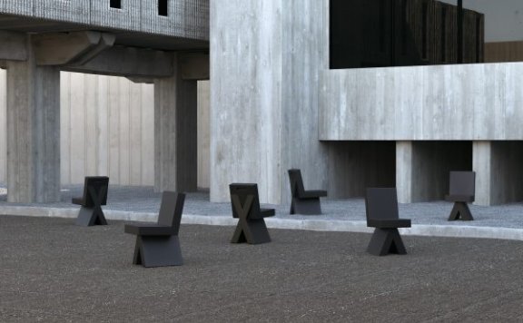 HERMANN AUGUST WEIZENEGGER的X-CHAIR，出自OUT系列