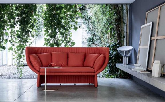 Ghisolfa沙发的开放空间如茧如巢的小天地