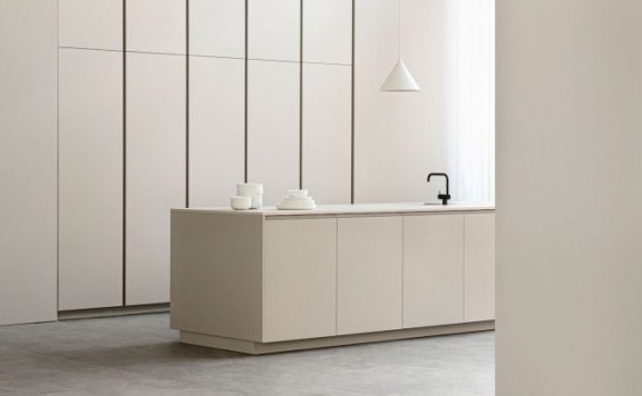 Profile,将宜家橱柜改造成一个极简主义厨房