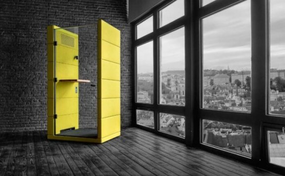 捷克家具品牌SilentLab:Microoffice,沉浸在和平与宁静中