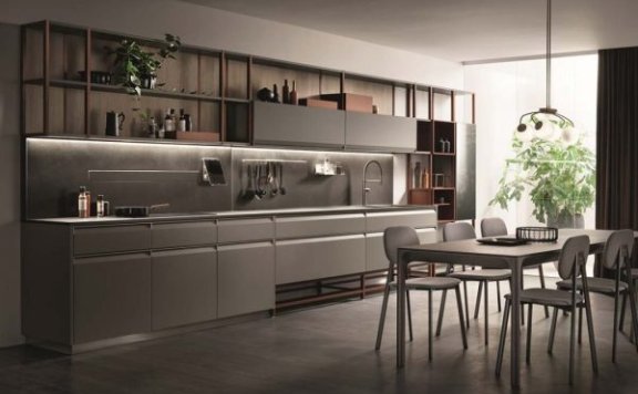 意大利橱柜品牌：Scavolini之家，一个需要建造的系统