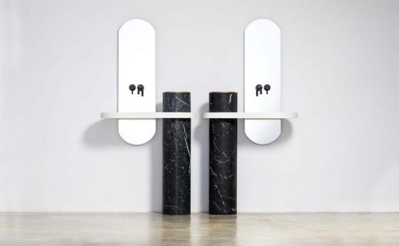 Monolith是由Minimal Studio设计的新浴室家具系列