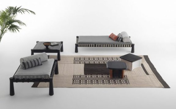 Chiara Andreatti设计的Guna户外家具系列,以多民族风格为灵感