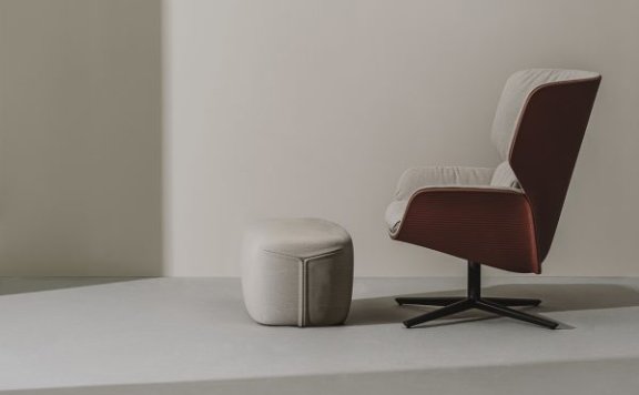 Patricia Urquiola设计的Nuez Lounge BIO，散发着温暖 + 个性