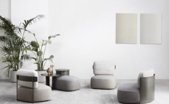 意大利家具品牌：Flou 的游牧物品 Pierre 椅子