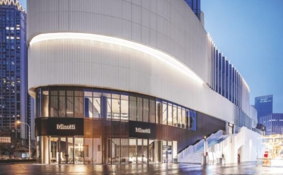 意大利家具品牌：Minotti 在武汉开设新旗舰店