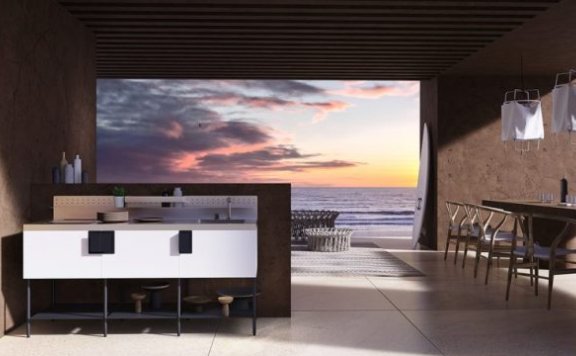 意大利橱柜品牌:ABIMIS 推出可持续的四季户外厨房 ÀTRIA