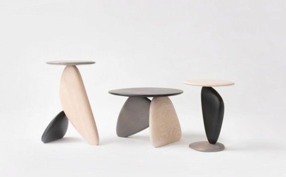 亲近自然:精心设计的鹅卵石家具和灯饰